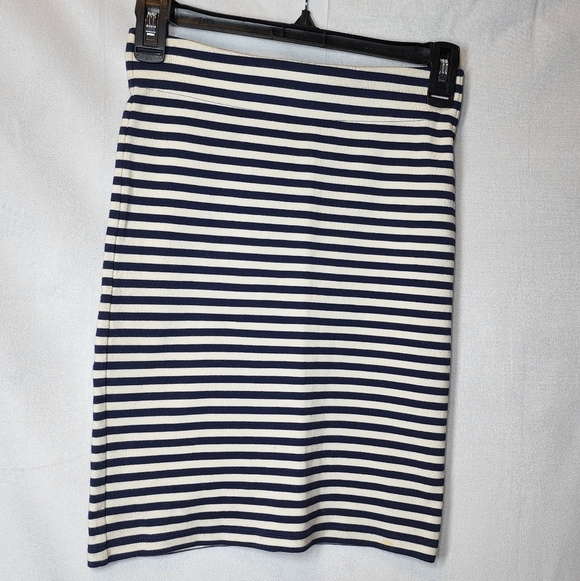 Madewell striped ponte skirt - Picture 4 of 8